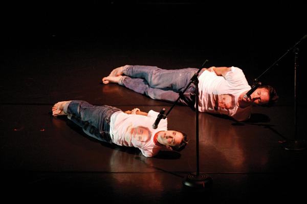  Faker, 2006; performed by Karen Sherman and Chris Schlichting; photo credit the artist 